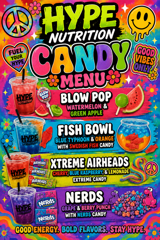 Candy Menu